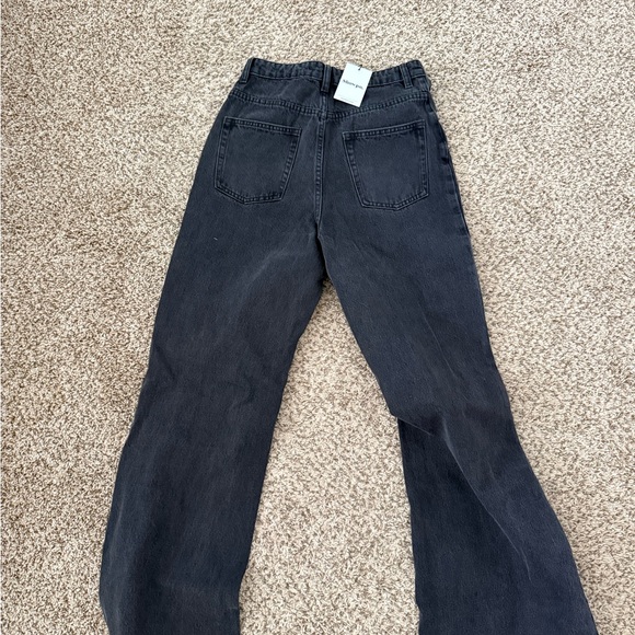 Showpo Black Flare Jeans - Picture 6 of 7